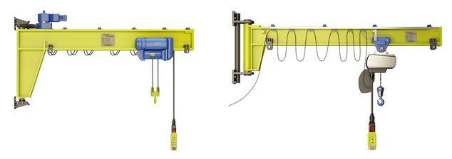 Ручной консольный кран настенный